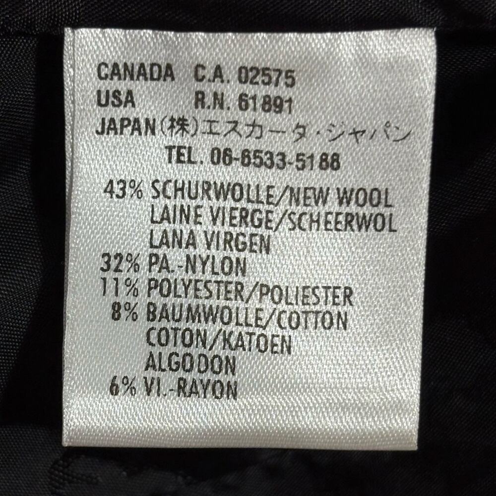 Escada Tweed Blazer Black Ribbon Trim Size 34 EU 2 US - Picture 6 of 6